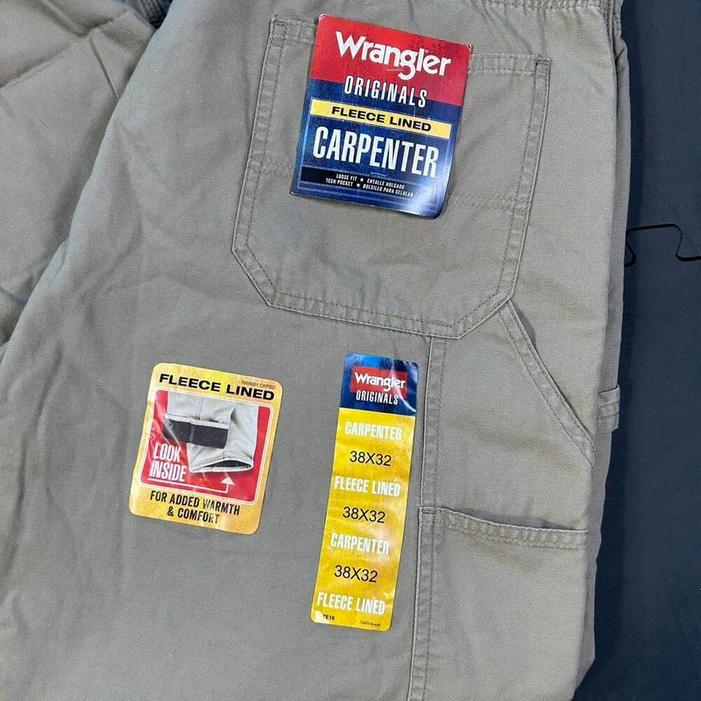 New with tags tan wranglers NWT - image 2